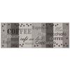 Konyhai Futószőnyeg Coffee Kb. 80/200cm - ezüst/antracit, Basics, textil (80/200cm) - James Wood