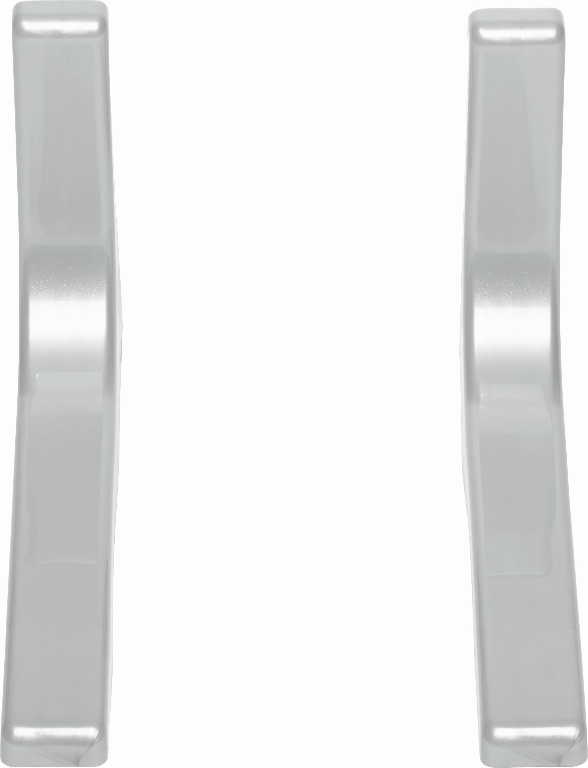 NÁSTENNÝ DRŽIAK LEONARDO - strieborná, kov (24cm)