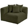 Modul Sofa Bloom Ecke B: 115 cm Olivgrün - Olivgrün, Trend, Textil (115/70/115cm) - Livetastic