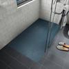 Schneidbare Duschtasse Smc 90x90cm Grau - Grau, Basics, Kunststoff (90/90/2,6cm)