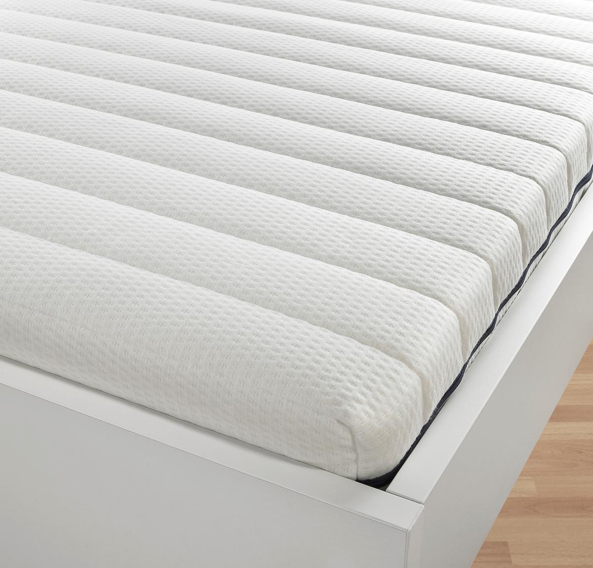 Komfortschaummatratze Star 120x200cm mittelfest - Weiß, Textil (120/200cm) - Primatex