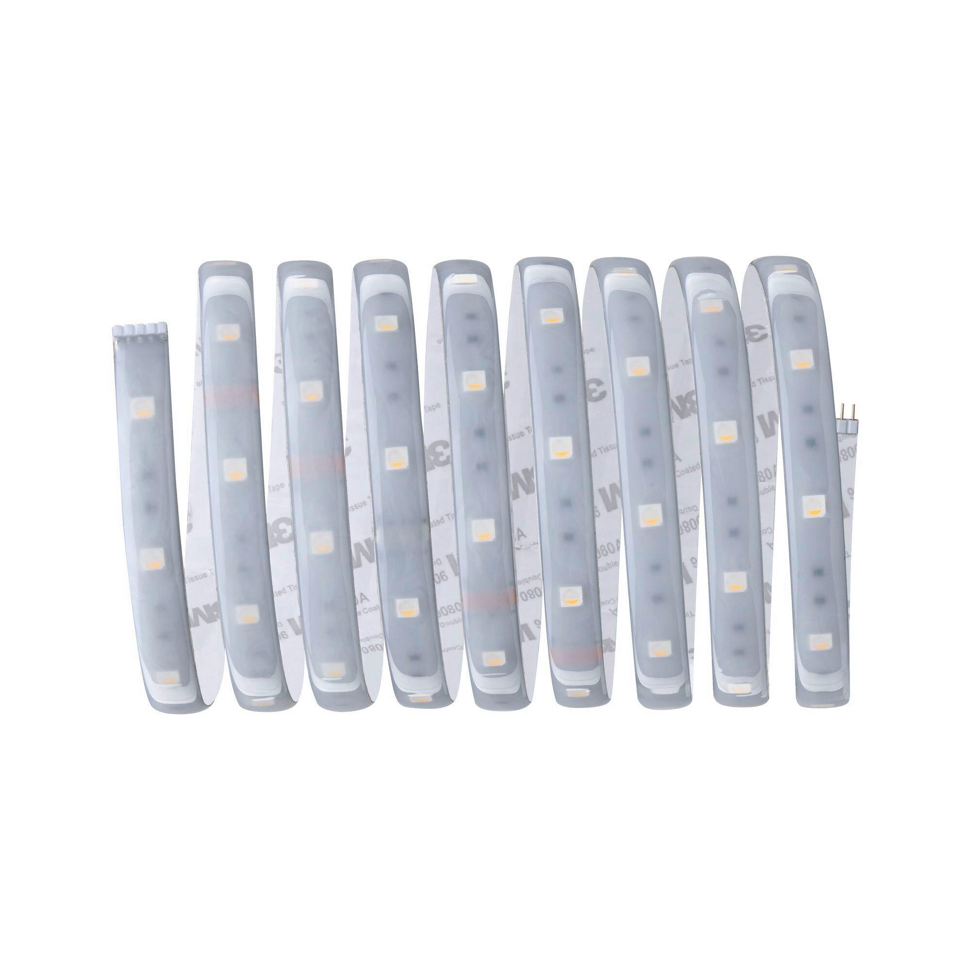 Led-streifen Farbwechsler L: 2,5 M Ip44, Dimmbar - Silberfarben, Basics, Kunststoff (250cm) - Paulmann