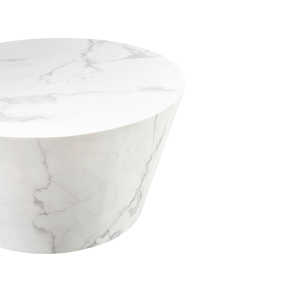 Couchtisch Weiß D: 80 Cm - Weiß, Design, Holzwerkstoff (80/80/42cm) - Livetastic