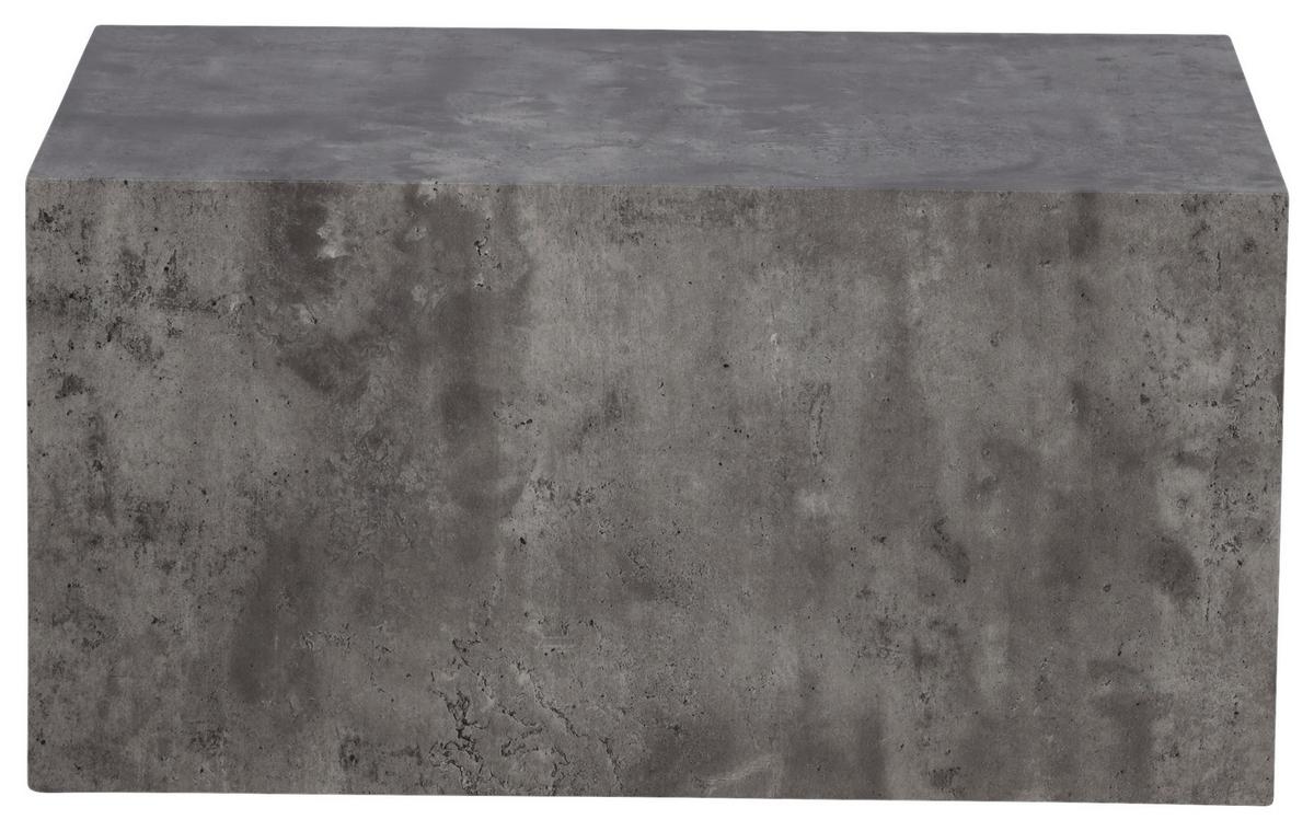 Couchtisch York - Dunkelgrau, Design, Holz (80/60/40cm) - Livetastic