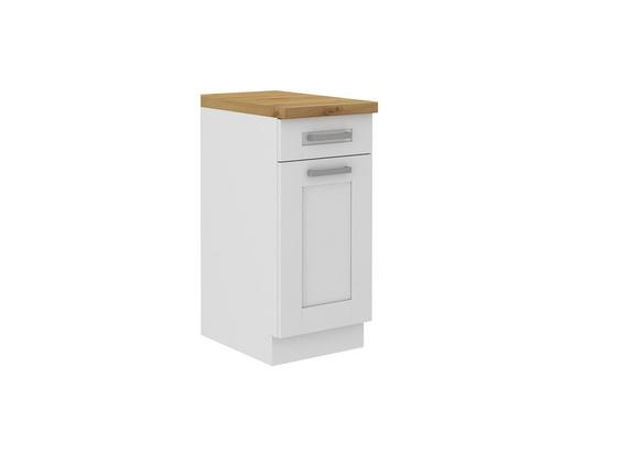 Küchenunterschrank Luisa Us40 - Weiß, KONVENTIONELL, Holzwerkstoff (40/86/60cm) Küchenunterschrank Luisa Us40 - Weiß, KONVENTIONELL, Holzwerkstoff (40/86/60cm)