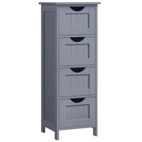 Midischrank Floor Cabinet - Grau, MODERN, Holzwerkstoff (30/82/30cm) - MID.YOU
