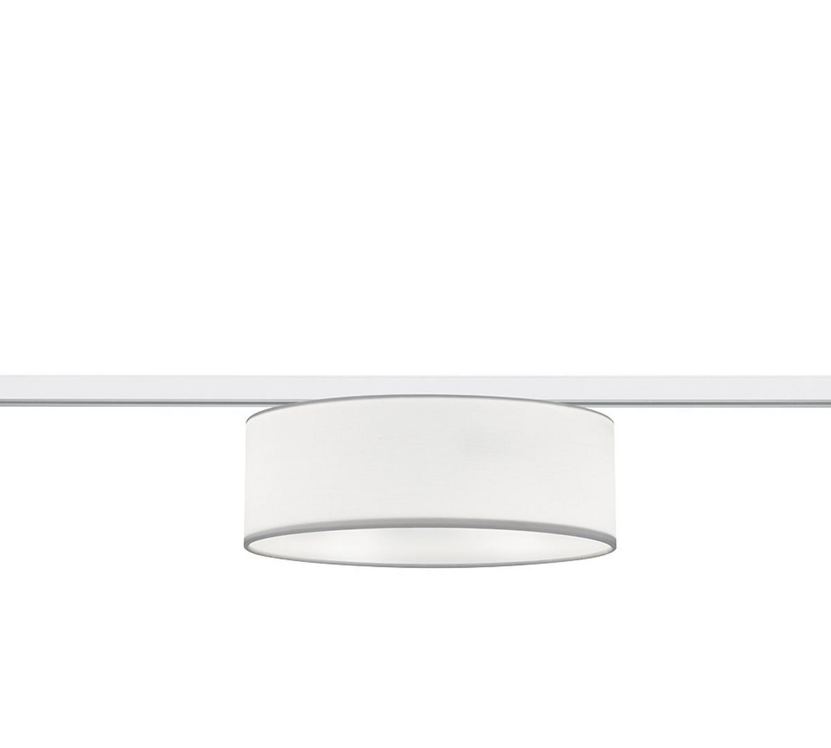 Schienensystem Duoline Hängeleuchte 76390201 Hotel - Weiß, Design, Textil (30/16,3cm) - Trio Leuchten