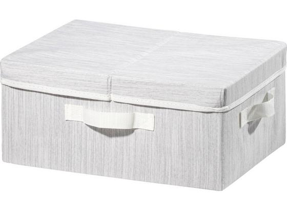 Uskladňovací Box Sonia - S Vekom -ext- - svetlosivá, Moderný, textil (38/28/16cm) - Mömax modern living Uskladňovací Box Sonia - S Vekom -ext- - svetlosivá, Moderný, textil (38/28/16cm) - Mömax modern living