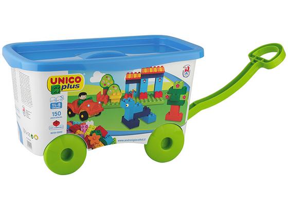 Steckbausteine Unico Plus Trolly - Multicolor, MODERN, Kunststoff (40,50/22,20/24cm) - Unico Plus Steckbausteine Unico Plus Trolly - Multicolor, MODERN, Kunststoff (40,50/22,20/24cm) - Unico Plus