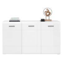 Sideboard Avanti Anthrazit, Weiß B:150cm - Anthrazit/Weiß, MODERN, Holzwerkstoff (150/87/42cm) - Hom`in