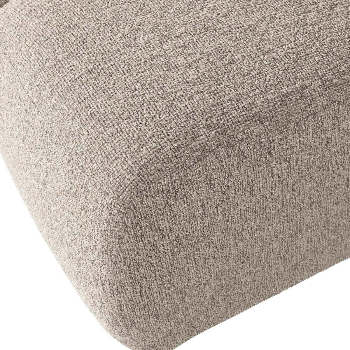 Sofaelement Mojo Beige B: 84cm - Beige/Schwarz, Design, Textil (84/74/97cm) - Livetastic