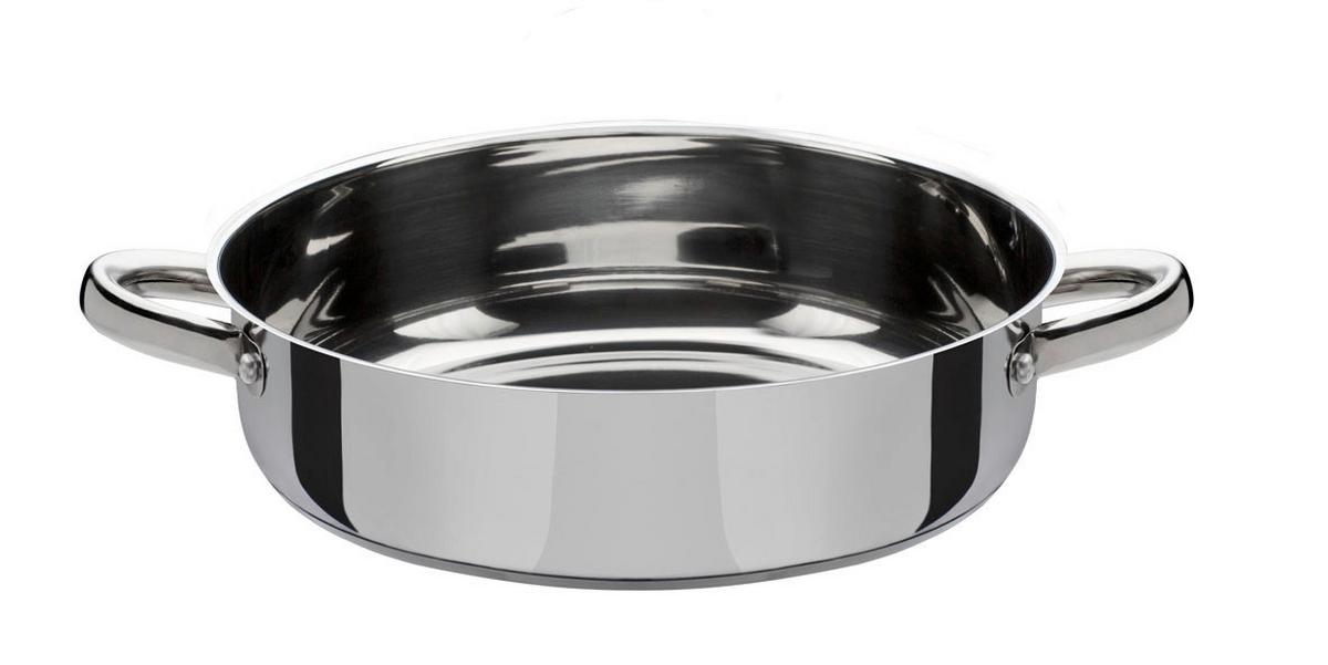 Kochtopfset Edelstahlfarben - Klar/Edelstahlfarben, Basics, Glas/Metall - GSW