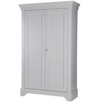 Kommode Isabel Grau B: 118 cm - Grau, Design, Holz (118/191/47cm) - Livetastic