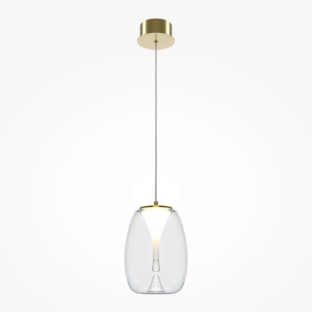 Pendelleuchte Splash - Goldfarben, MODERN, Metall (20/20cm) - MAYTONI