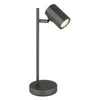 Tischleuchte 57918t - Grau, Design, Metall (16,5/12/35cm) - Globo