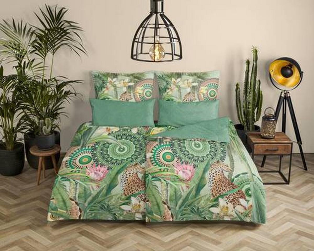 Wendebettwäsche Abhita Multicolor 155x220 cm - Multicolor, Design, Textil (155/220cm)