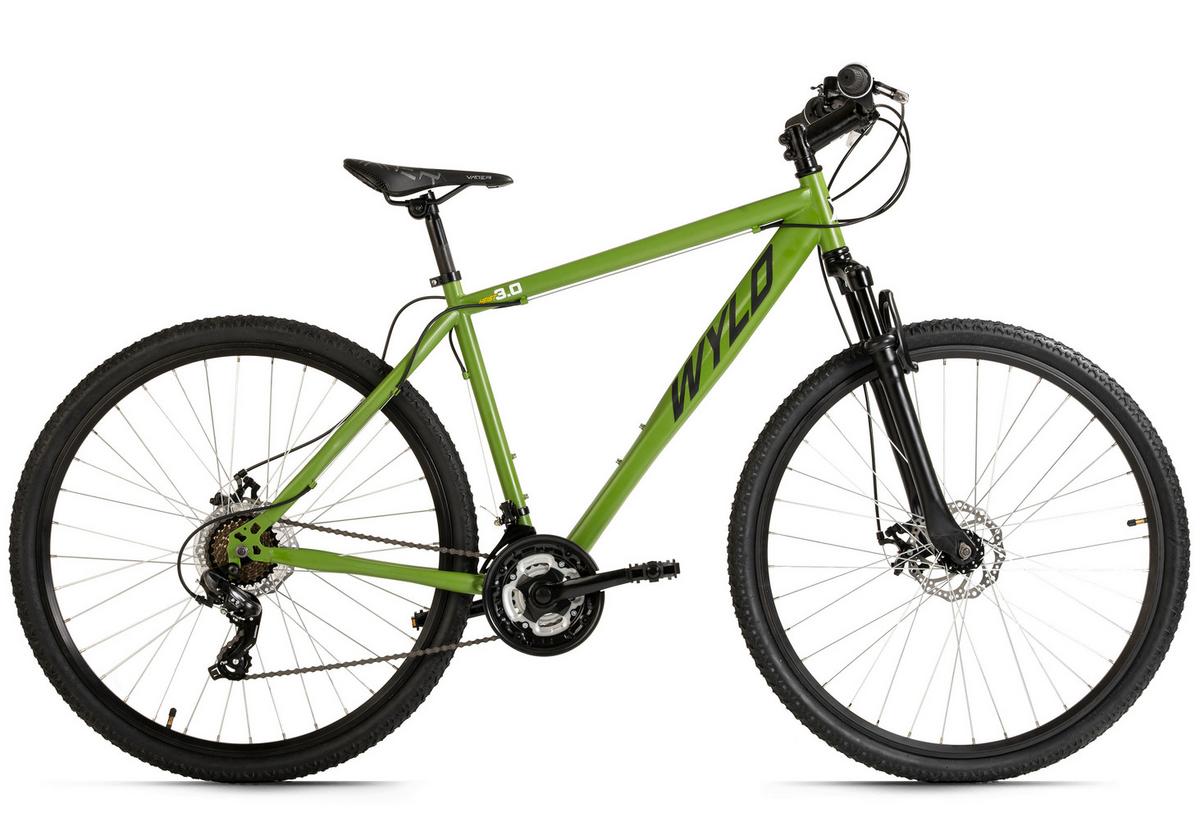 Mountainbike 401m Herren - Grün, MODERN, Metall (25/140/60cm)