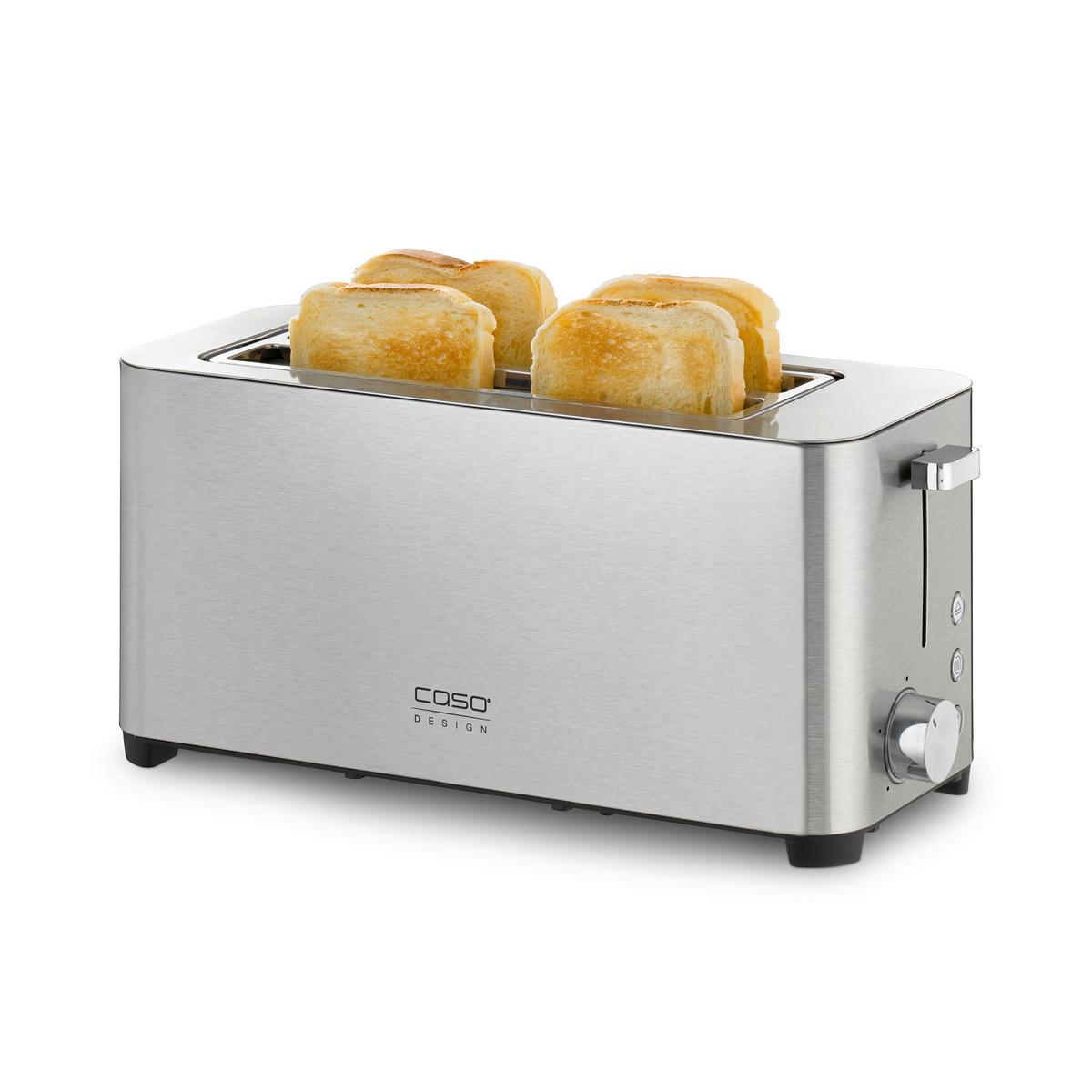 Toaster 1926 - Edelstahlfarben, Basics (40/18,5/11,5cm) - CASO Design