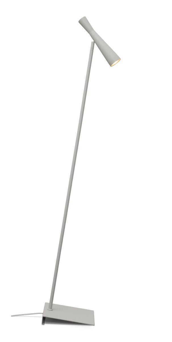 Stehleuchte Bordeaux - Hellgrau, Trend, Metall (25/22/145,5cm) - It's about Romi