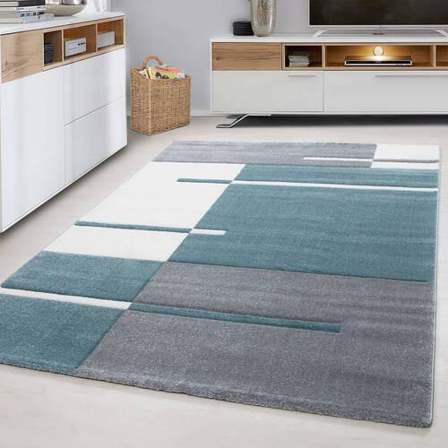 Flachwebteppich Hawaii - Blau, Basics, Textil (240/340cm) - Novel