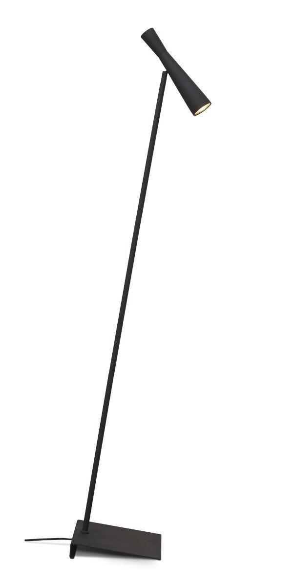 Stehleuchte Bordeaux - Schwarz, Trend, Metall (25/22/145,5cm) - It's about Romi