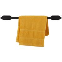 TYČ NA RUČNÍKY TURBO-LOC -SB- - černá, Moderní, kov (60/4,5/7cm) - Mömax