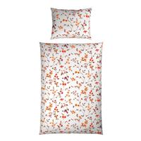 Bettwäsche Antonia - Beige/Orange, ROMANTIK / LANDHAUS, Textil - James Wood