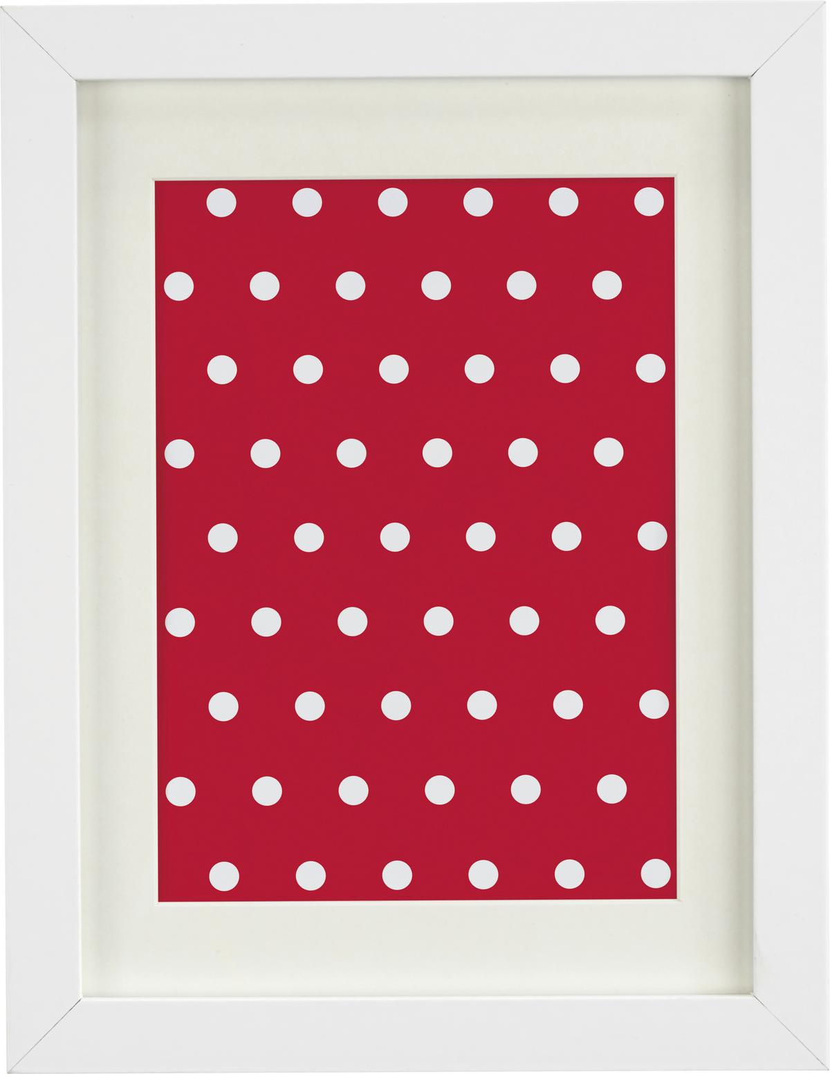 RÁM NA OBRAZY GITTA 18x24 cm - bílá, Moderní, kompozitní dřevo/sklo (18/24cm) - Modern Living