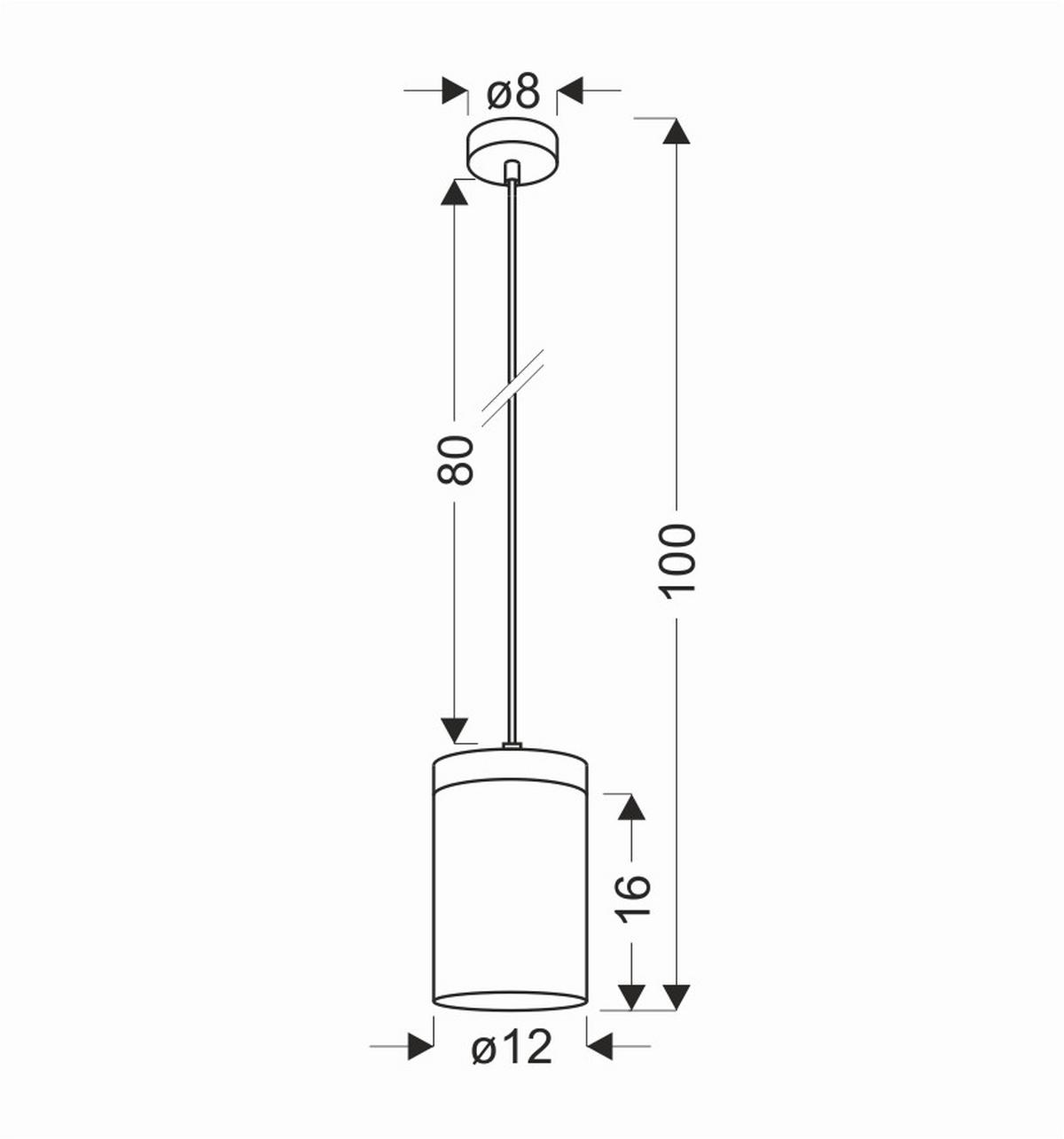 Pendelleuchte 31-21984 Wels - Eichefarben/Schwarz, Natur, Glas/Metall (12/12/100cm)