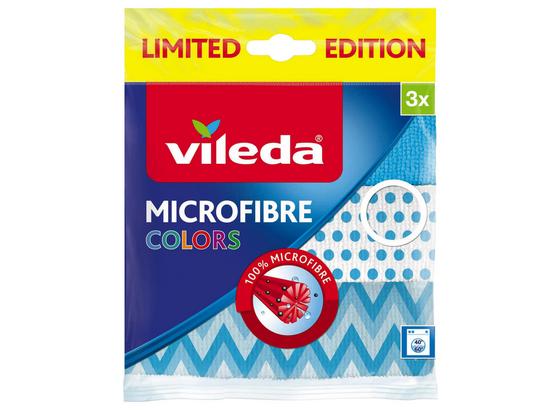 Mikrofasertuch Vileda - Blau/Orange, Basics, Textil - Vileda Mikrofasertuch Vileda - Blau/Orange, Basics, Textil - Vileda