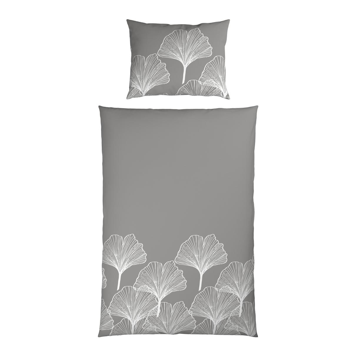 POVLEČENÍ NOA - šedá/bílá, textil (140/200cm) - Mömax