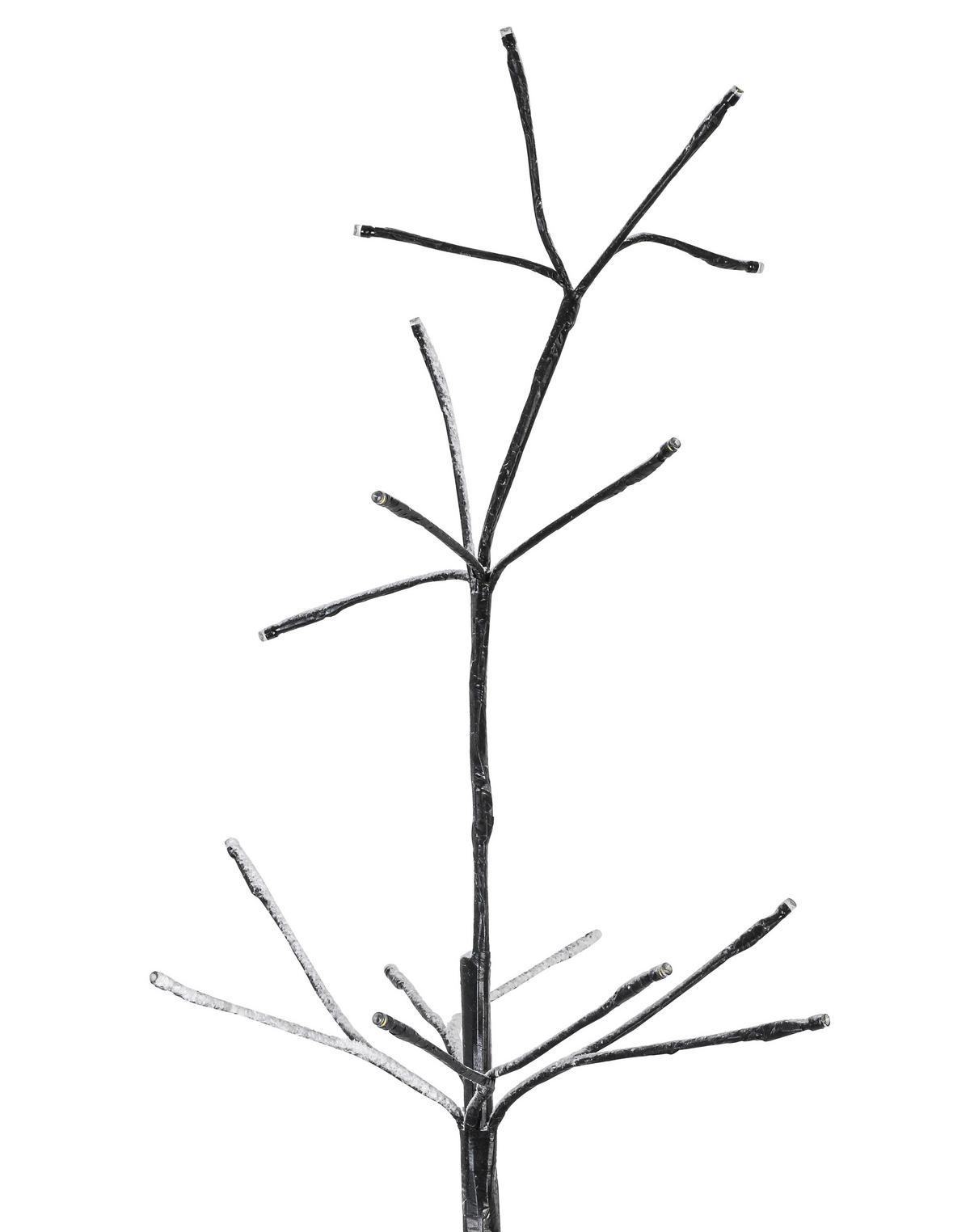 DEKORAČNÍ LED SVÍTIDLO TREE - bílá/černá, Moderní, kov/plast (175cm) - Mömax