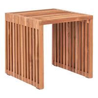 Beistelltisch Pego Teakfarben B: 40cm - Teakfarben, Design, Holz (40/40/40cm) - MID.YOU