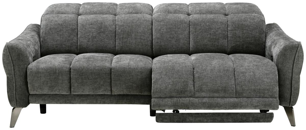 Háromüléses Kanapé Jupiter - sötétszürke, Design, textil/fa (216/79/106cm) - Livetastic