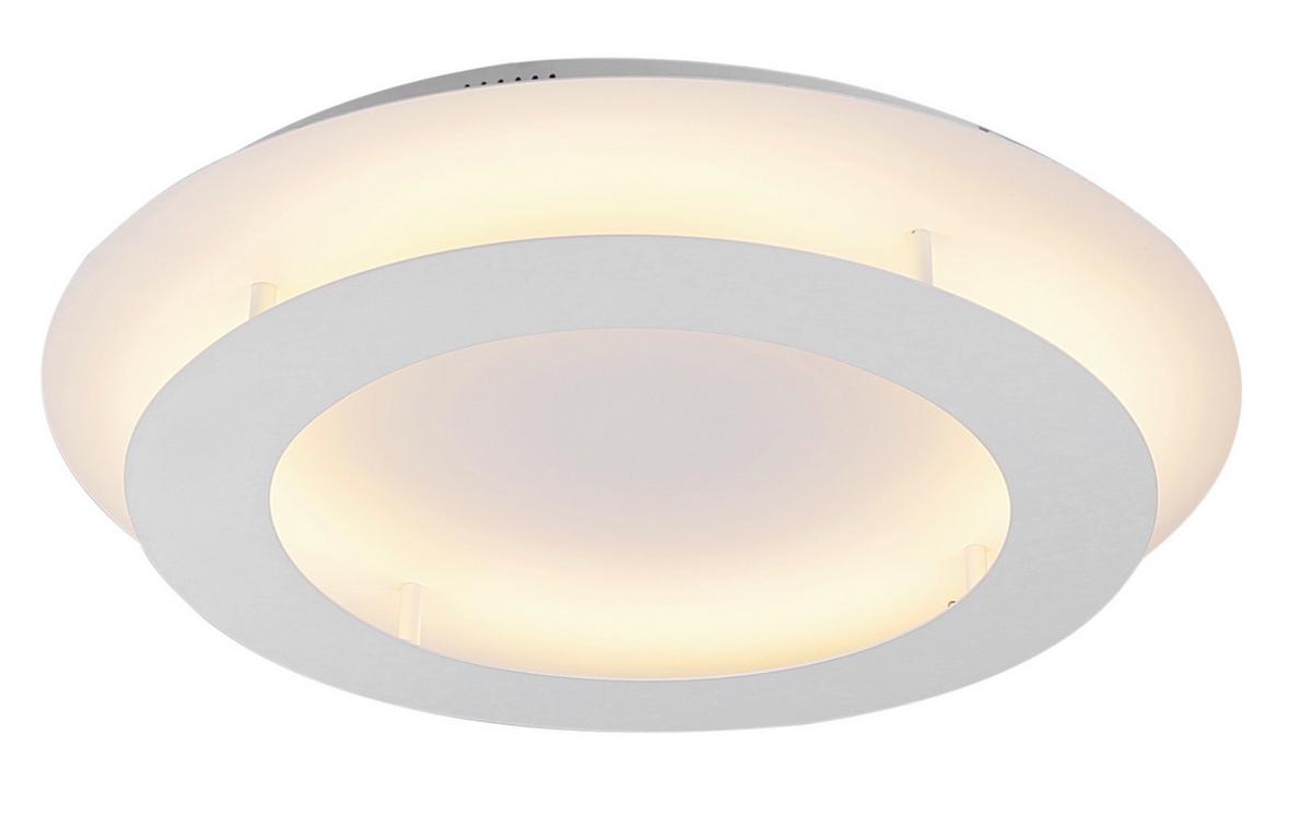 Led-deckenleuchte 98-66220 Merle - Weiß, Design, Metall (50/50/8cm)