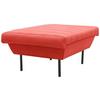 Hocker Looks Ix - Schwarz/Orange, Design, Textil (70/45/70cm) - LOOKS by W.Joop