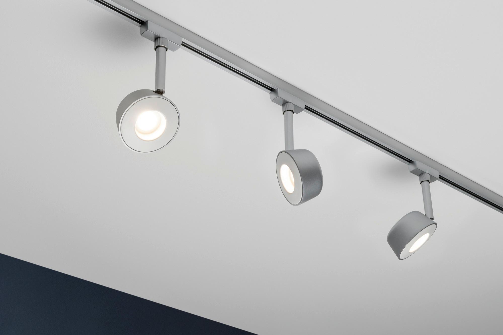 Schienensystem Urail Strahler 95473 1x Led -Spot verstellbar - Chromfarben, Design, Metall (8/18/4cm) - Paulmann