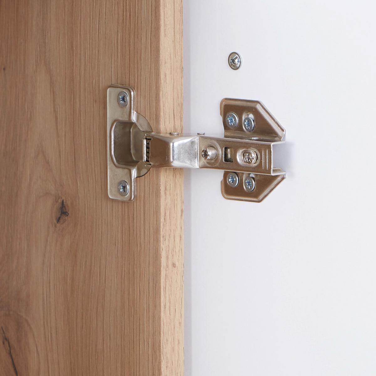 Spodní umyvadlová skříňka SANTO - barvy grafitu/antracitová, Konvenční, kov/kompozitní dřevo (110/56/47cm) - Luca Bessoni