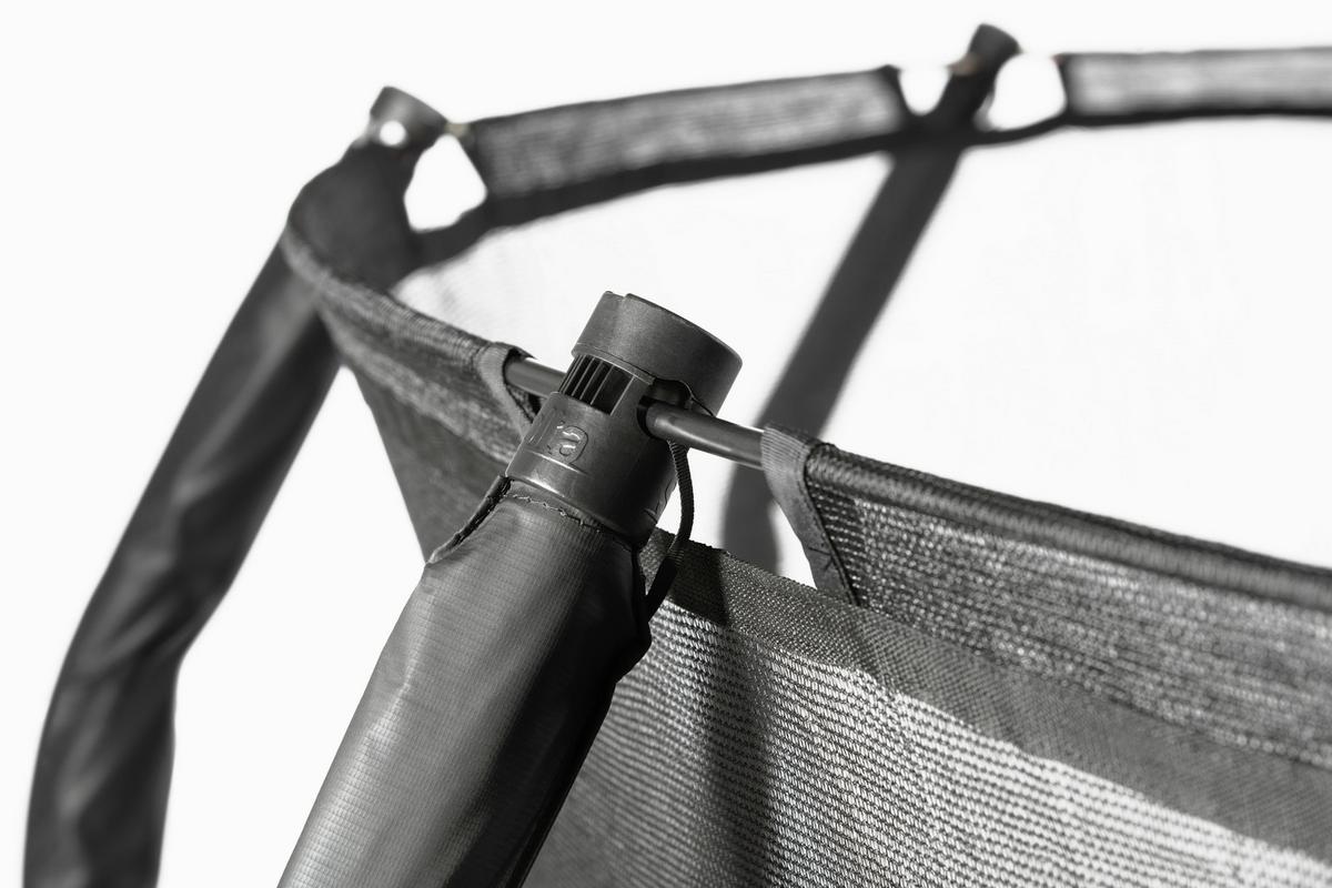 Trampolin Salta Premium Black Edition - Schwarz, KONVENTIONELL, Kunststoff/Metall (251/256cm) - Salta