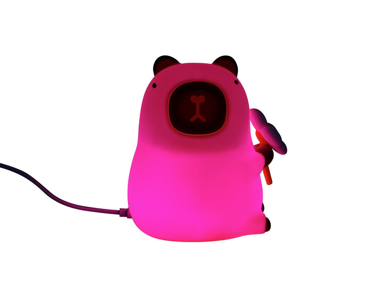 NOČNÍ SVĚTLO CAPYBARA - krémová, Moderní, plast (11/9,2/9cm) - Mömax