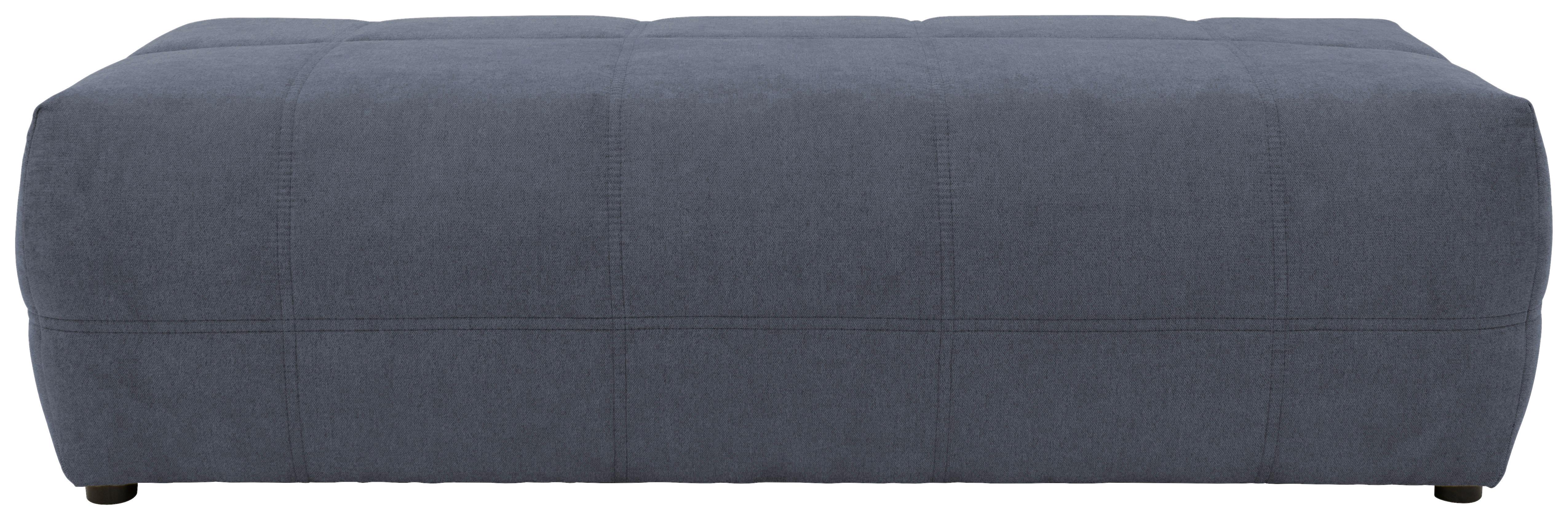 Hocker Brandon - Dunkelgrau/Schwarz, Design, Textil (150/60/40cm) - MID.YOU