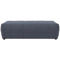 Hocker Brandon - Dunkelgrau/Schwarz, Design, Textil (150/60/40cm) - MID.YOU