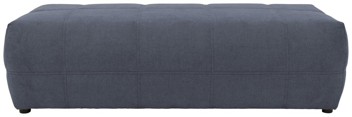 Hocker Brandon - Dunkelgrau/Schwarz, Design, Textil (150/60/40cm) - MID.YOU