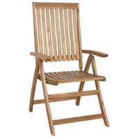 Gartensessel Klappbar Paleros Echtholz Akazie - Akaziefarben, KONVENTIONELL, Holz (60/113/70cm) - Siena Garden