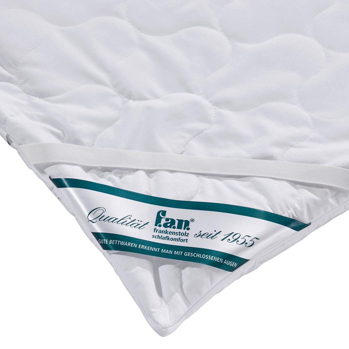 Topper Medisan Polly 140x200 Polyurethanschaumkern 7 Zonen - Weiß, MODERN, Textil (140/200cm) - FAN