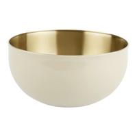 Misa na miešanie BETTY -M- - krémová/šampanská, Modern, kov (23,5/12cm) - Mömax