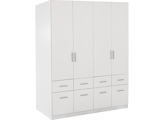 Šatná Skriňa Celle - biela, Moderný, drevo (181/197/54cm) Šatná Skriňa Celle - biela, Moderný, drevo (181/197/54cm)