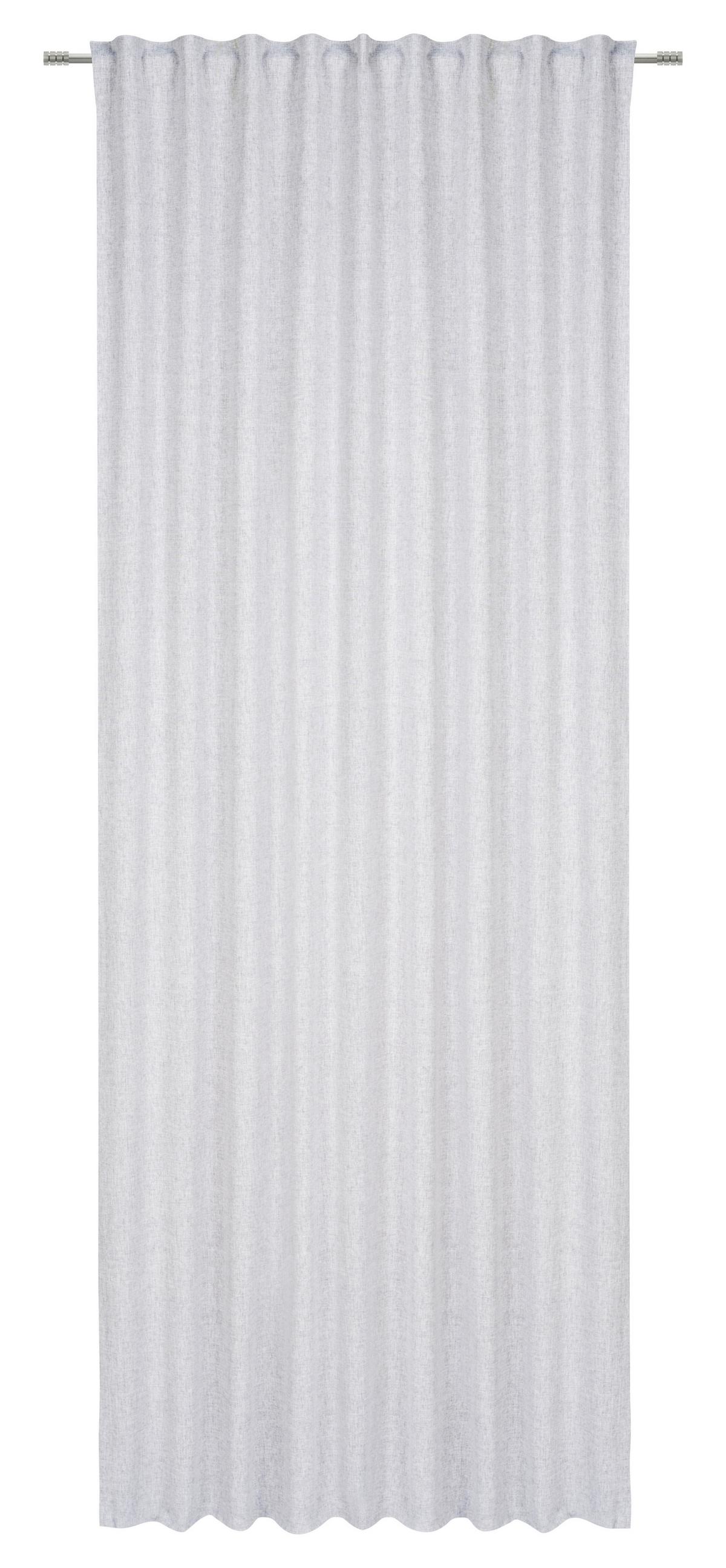 Verdunkelungsvorhang Pamela - Weiß, ROMANTIK / LANDHAUS, Textil (140/245cm) - James Wood