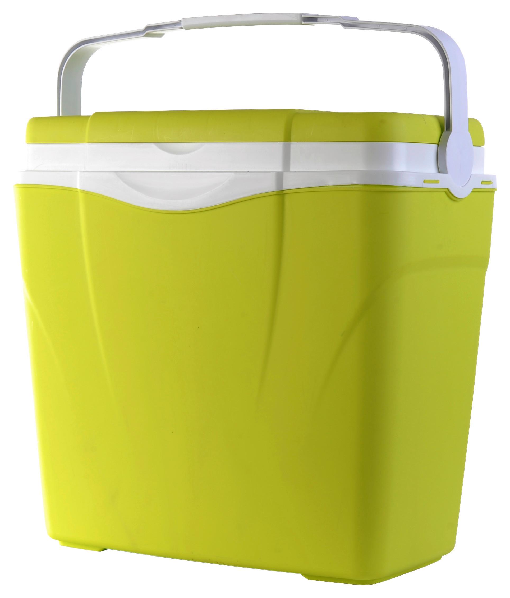 Hűtoláda Melina Kb. 24l - zöld, Konventionell, műanyag (40,5/24/38,4cm) - Luca Bessoni