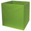 Faltbox Cubi Vlies Petrol 32x32x32 cm 2 Grifflöcher - Grün, MODERN, Holzwerkstoff/Textil (32/32/32cm)
